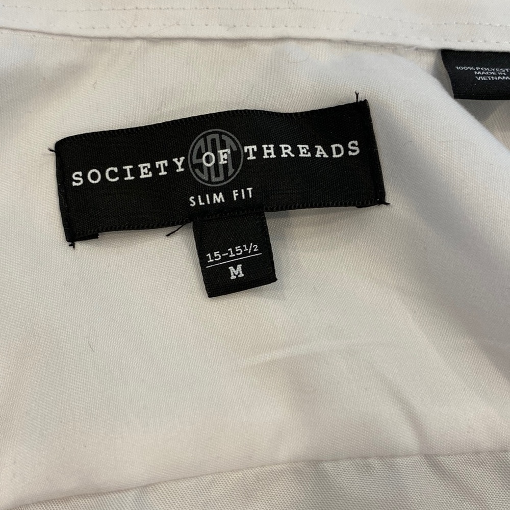 mens white button down